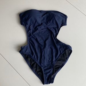 JCrew navy swimsuit